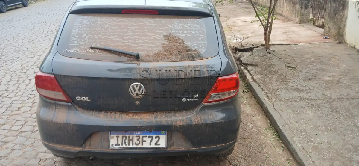 LOTE 001 - UM VW/GOL 1.0, PLACA IRH3F72