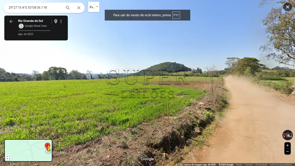 LOTE 002 - UMA FRAÇÃO DE TERRAS COM ÁREA DE 7,5 HECTARES