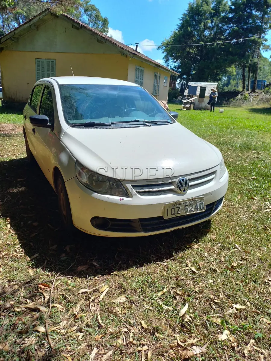 LOTE 002 - GOL G5, 4 PORTAS, 1.0, ANO 2010, MODELO 2011, BRANCO, PLACA IQZ-5240