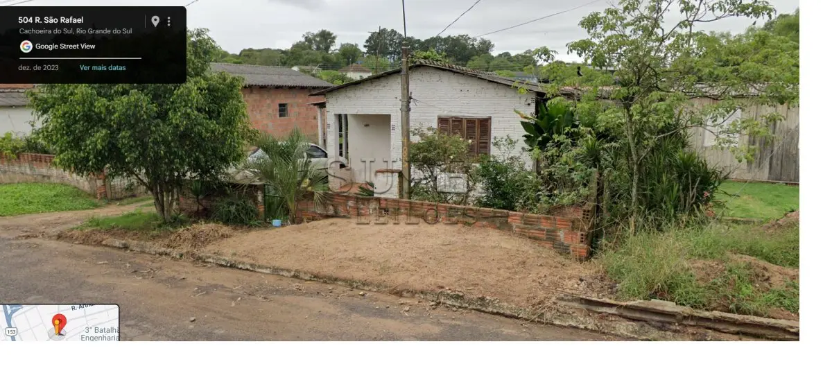 LOTE 007 - Terreno Urbano 12x23, Rua São Rafael n 485