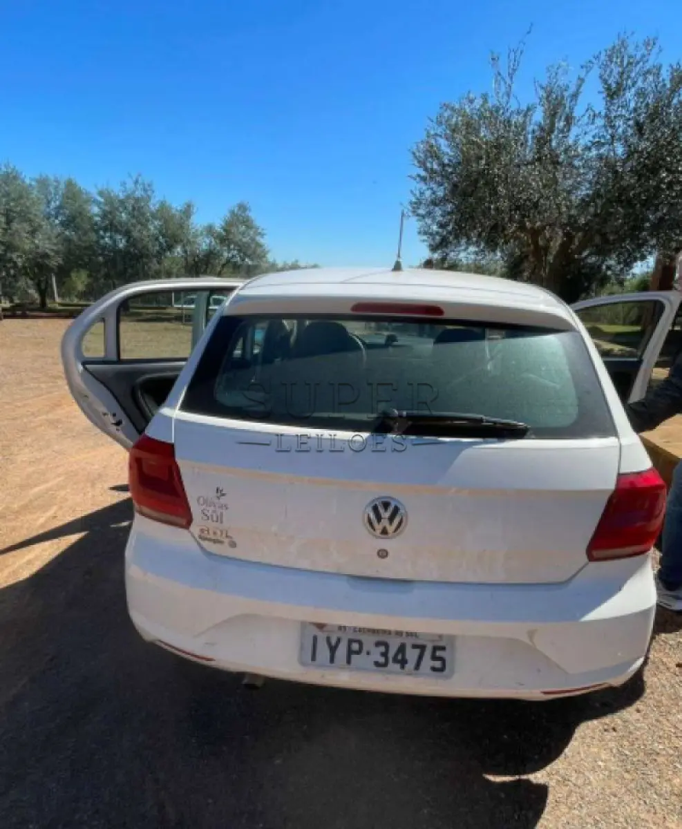 LOTE 006 - NOVO GOL TL MBV, placa IYP3475, BRANCO, ano/modelo 2018