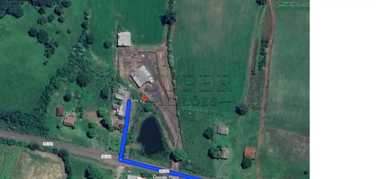 LOTE 006 - Duas áreas de campo e suas Benfeitorias  73.912,80m², Campestre, Sobradinho/RS