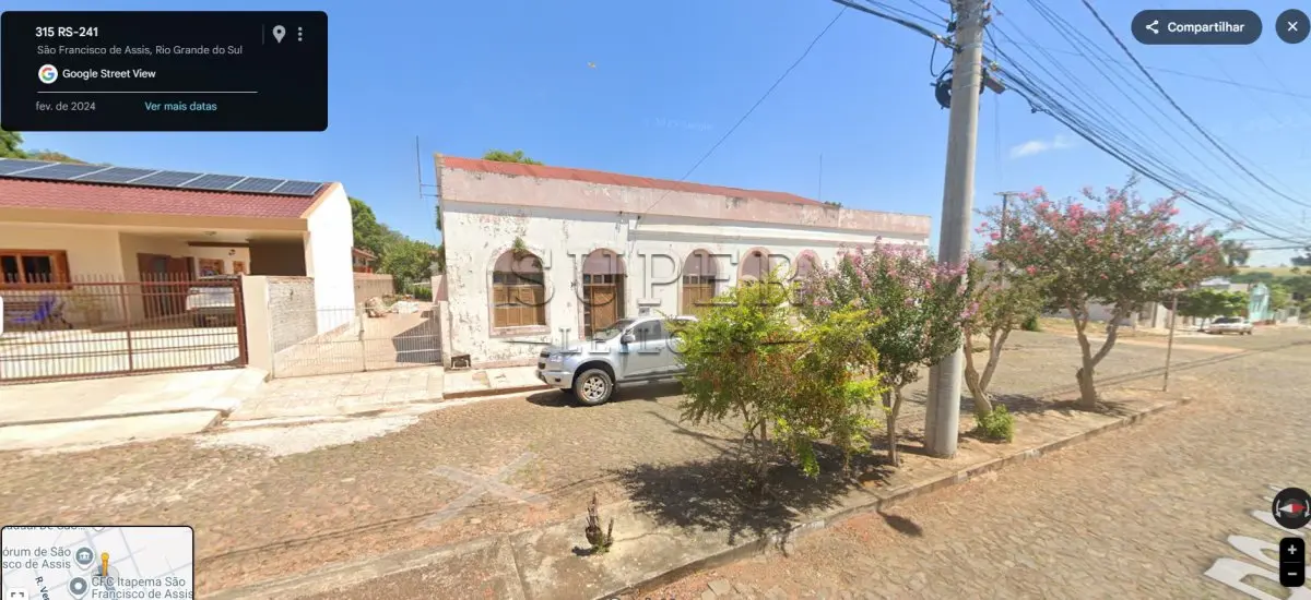 LOTE 012 - Um Prédio de Alvenaria, Rua treze de Janeiro, São Francisco de Assis/RS