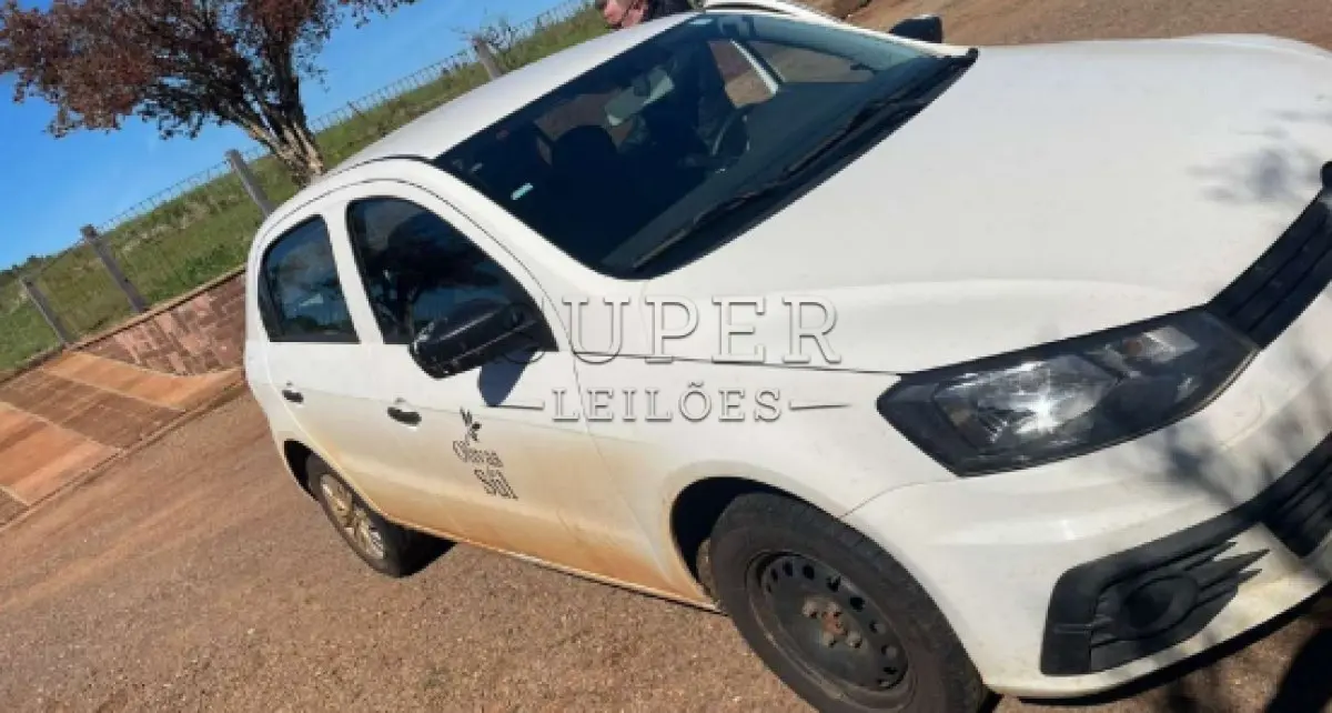 LOTE 006 - NOVO GOL TL MBV, placa IYP3475, BRANCO, ano/modelo 2018