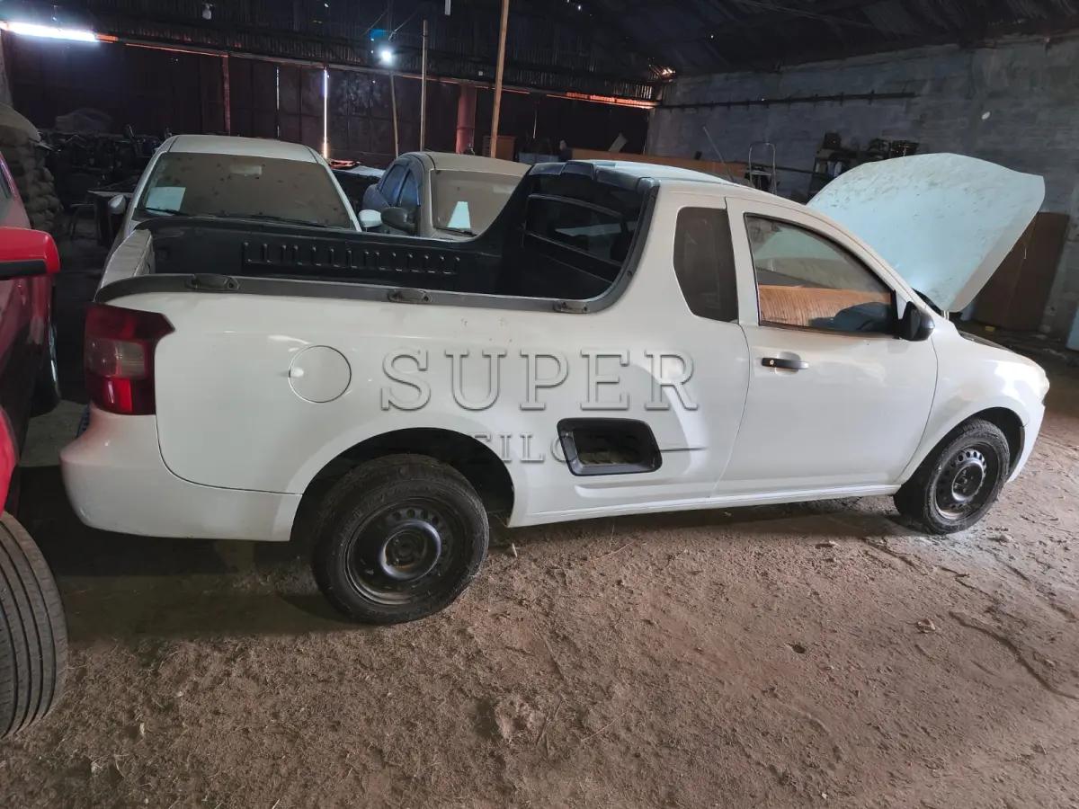 LOTE 001 - CHEVROLET/MONTANA LS, ANO/MODELO 2013/2012, COR BRANCA, PLACA ITY6743,