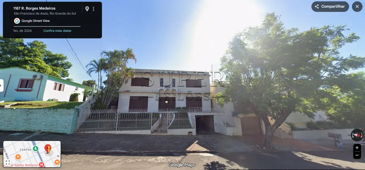 LOTE 0006 - Terreno Urbano com Benfeitorias em São Francisco de Assis/RS - Matrícula 3237