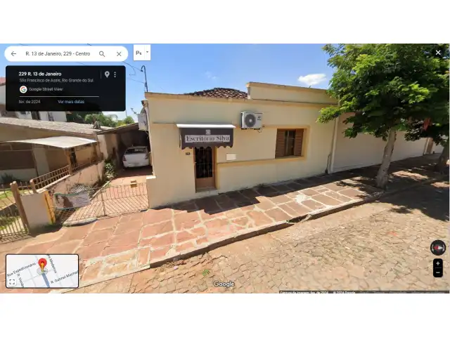 UM PRÉDIO de material a Rua 13 de Janeiro, nº 229 em São Francisco de Assis/RS