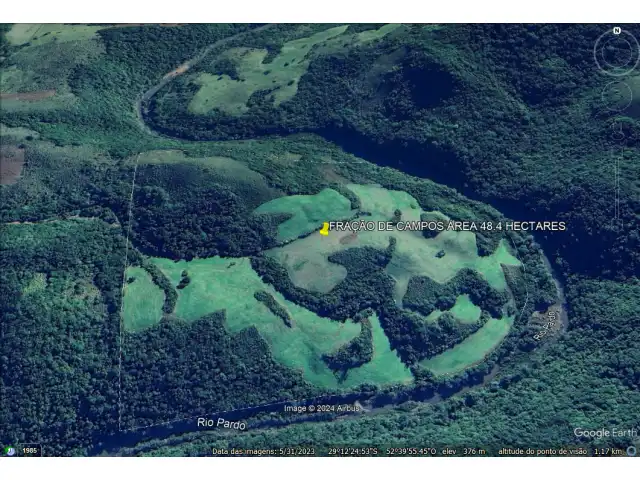 UMA FRAÇÃO DE 48.4HA EM GOIABAL , LAGOÃO/RS