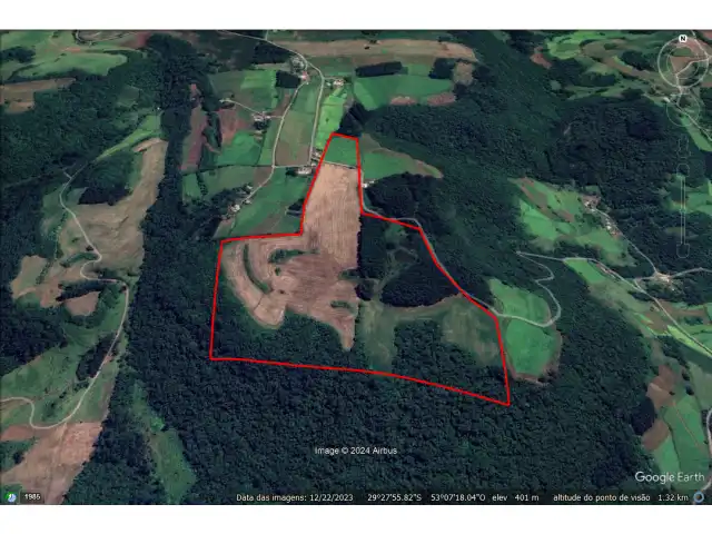 Leilão de áreas de Campo em Ibarama/RS, nas localidades de : Linha Grápia e Linha Quatro.