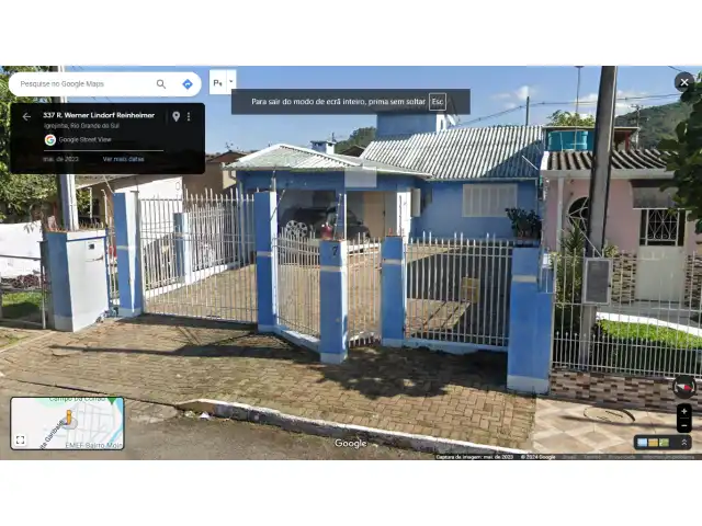 UMA CASA DE ALVENARIA,  SITUADO RUA WERNER LINDORF REINHEIMER, 337, FIGUEIRA, IGREJINHA-RS