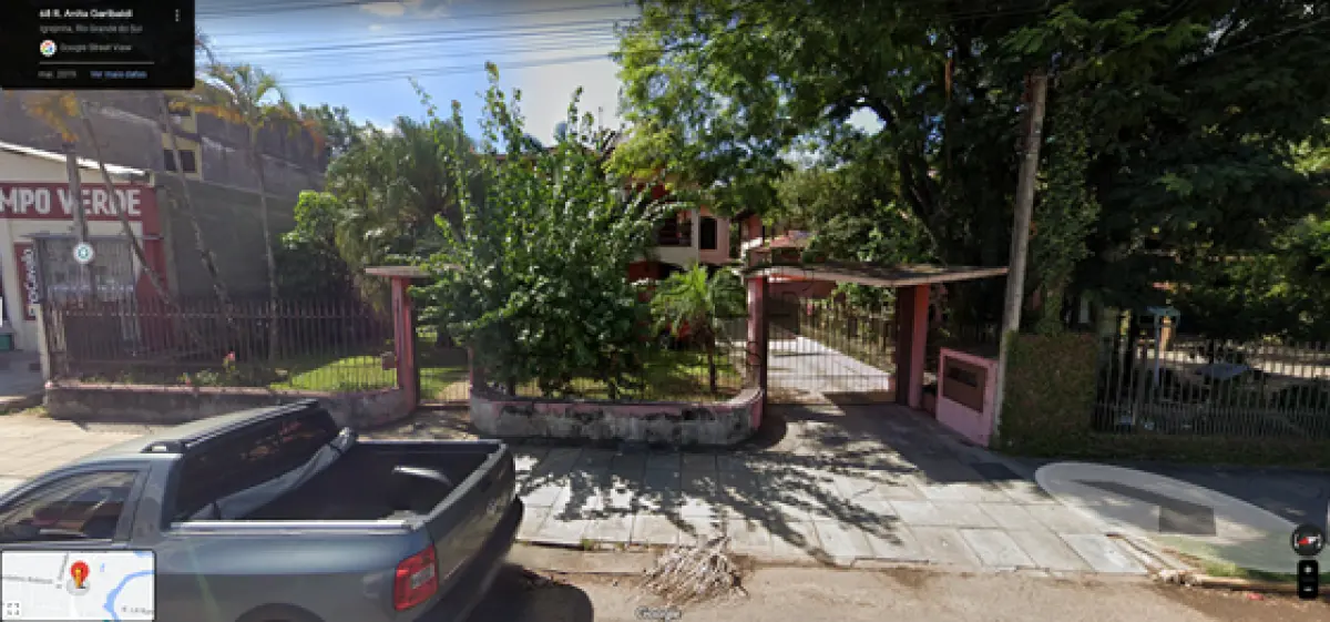 LOTE 001 - Terreno Urbano de 415m² em cima prédio de alvenaria de 407,94m² sob nº 74, a Rua Anita Garibaldi em Igrejinha/RS