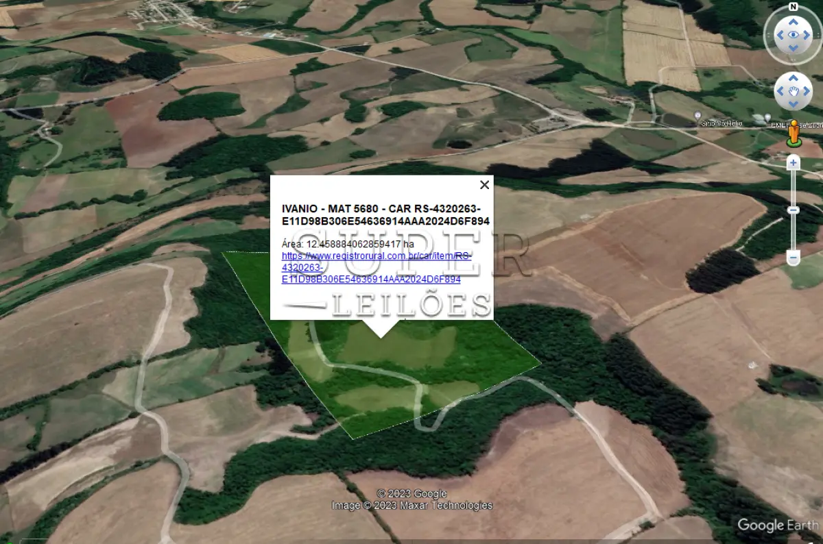 LOTE 001 - Uma fração de terras, de 12 hectares,  Linha Abel, distrito de Segredo, Sobradinho/RS