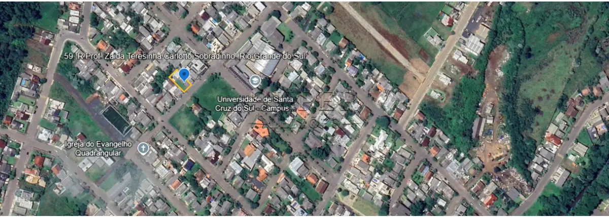 LOTE 001 - Um terreno urbano de 450,00m², situado a Rua Zaida Terezinha Carlotto, 59, Bairro Mairon na cidade de Sobradinho/RS