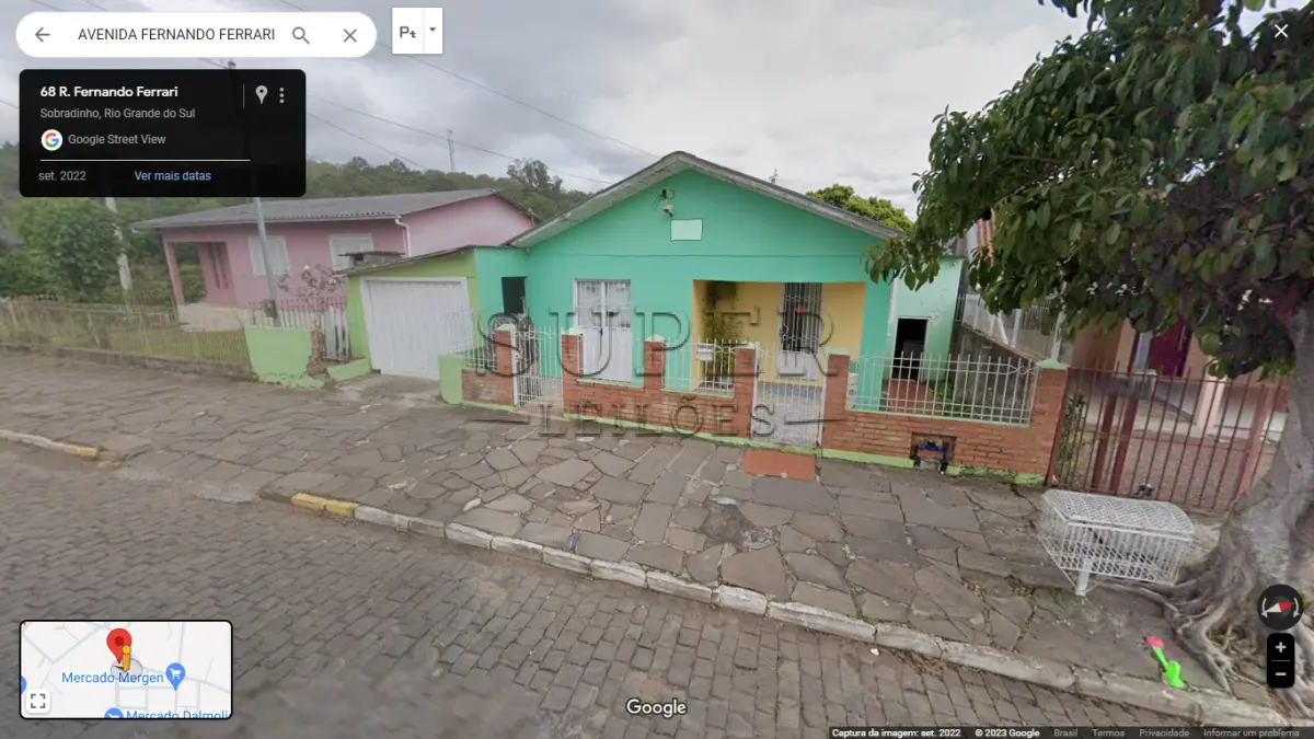 LOTE 001 - Uma Casa de alvenaria, número 054, Av. Fernando Ferrari, bairro Vera Cruz, Sobradinho-RS