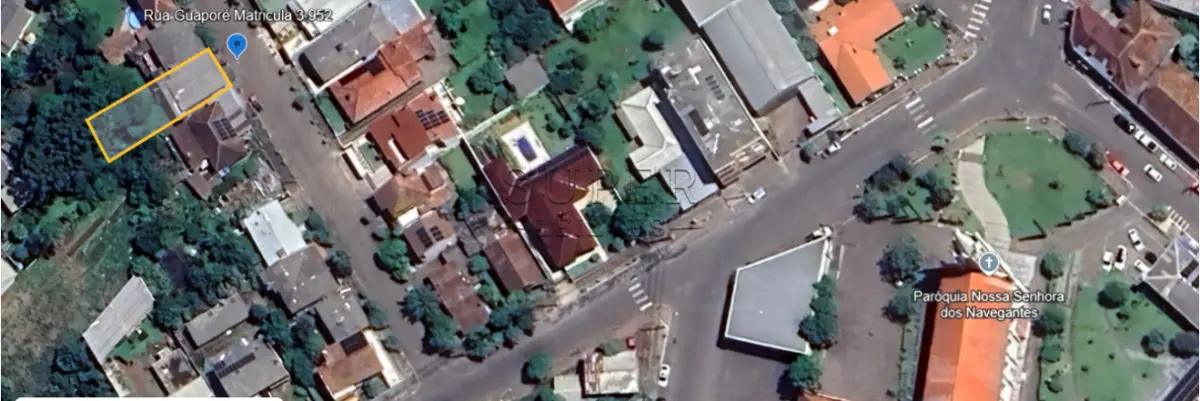 LOTE 001 - Casa de Alvenaria om área de 149,80m², situado na Rua Guaporé e Sobradinho/RS