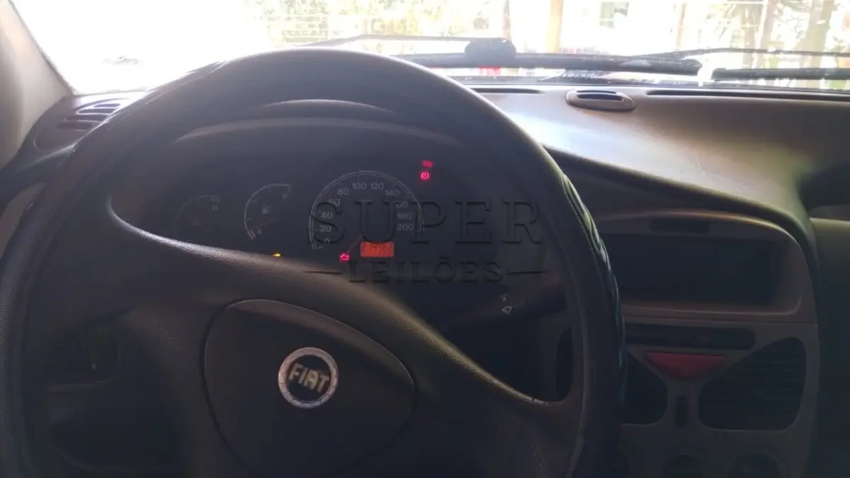 LOTE 001 - FIAT/ SIENA FIRE FLEX, PLACA IMY2C57, VERMELHA, ANO/MODELO 2006