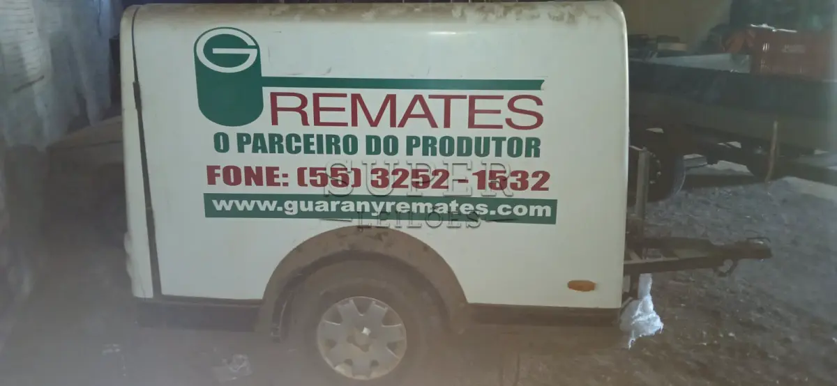 LOTE 001 - REBOQUE, MARCA R/BOXCAR PRATIC 400, PLACA IUU1822