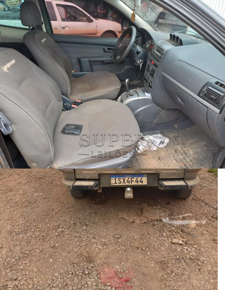 LOTE 001 - CAMIONETA FIAT STRADA ADV DUAL PLACA ISX4F44, ANO/MODELO 2012