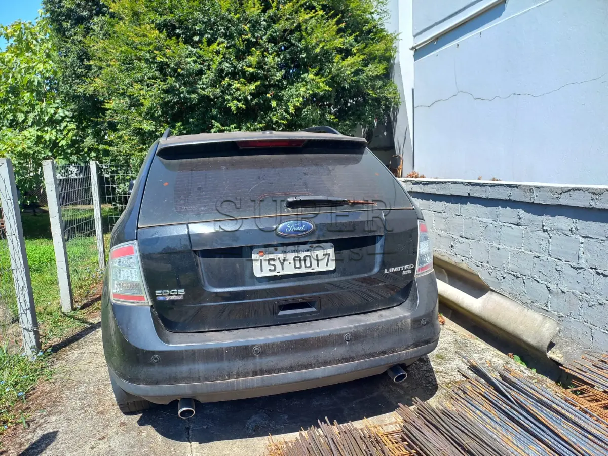 LOTE 001 - FORD/EDGE V6, ano/modelo 2010, Preta, Chassi 2FMDK4KC9ABB07165, placa ISY0017