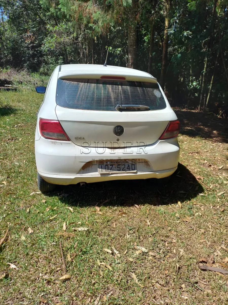 LOTE 002 - GOL G5, 4 PORTAS, 1.0, ANO 2010, MODELO 2011, BRANCO, PLACA IQZ-5240