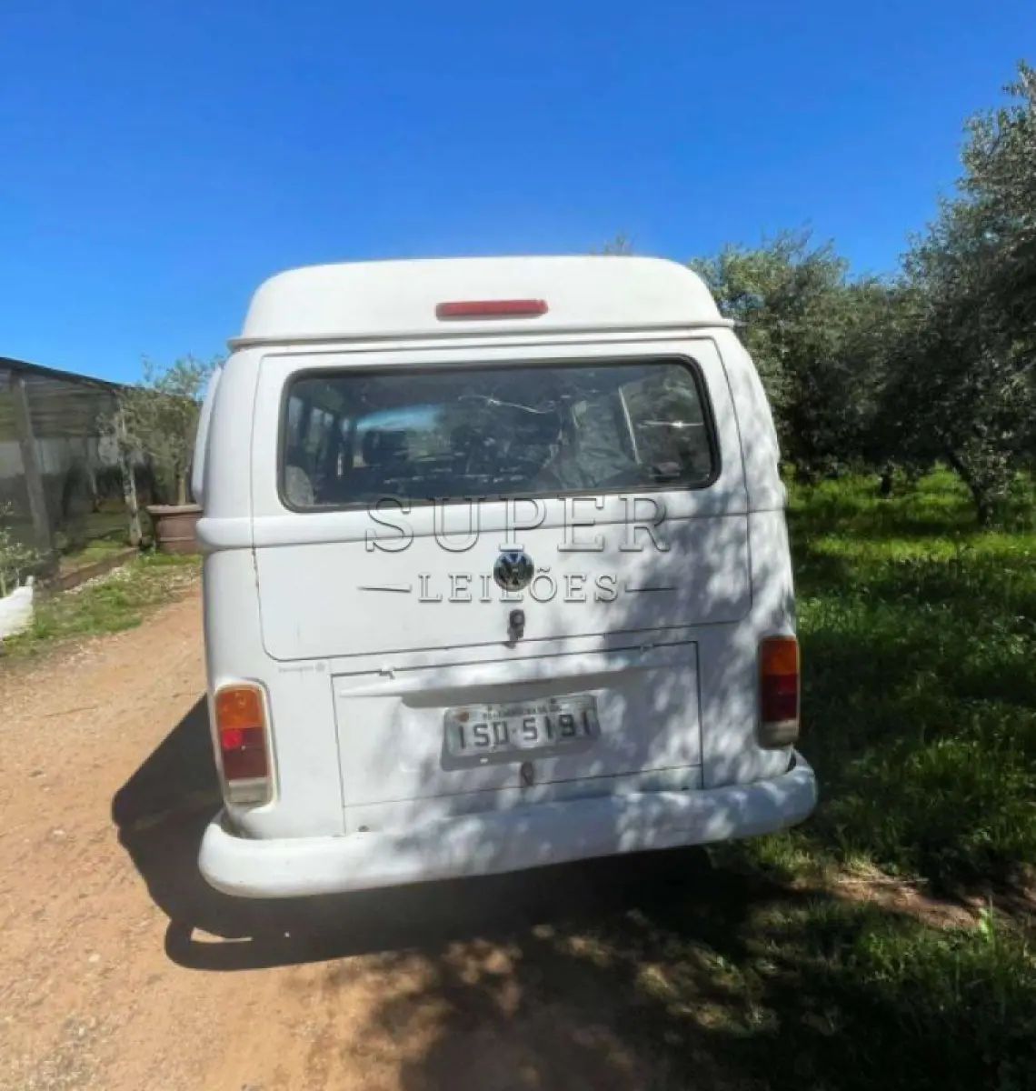 LOTE 007 - VW/KOMBI, placa ISD5191, cor BRANCA, ano/modelo 2012