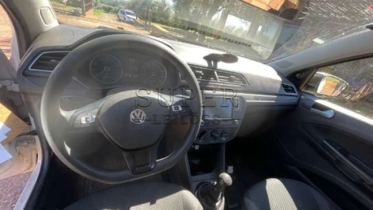 LOTE 006 - NOVO GOL TL MBV, placa IYP3475, BRANCO, ano/modelo 2018