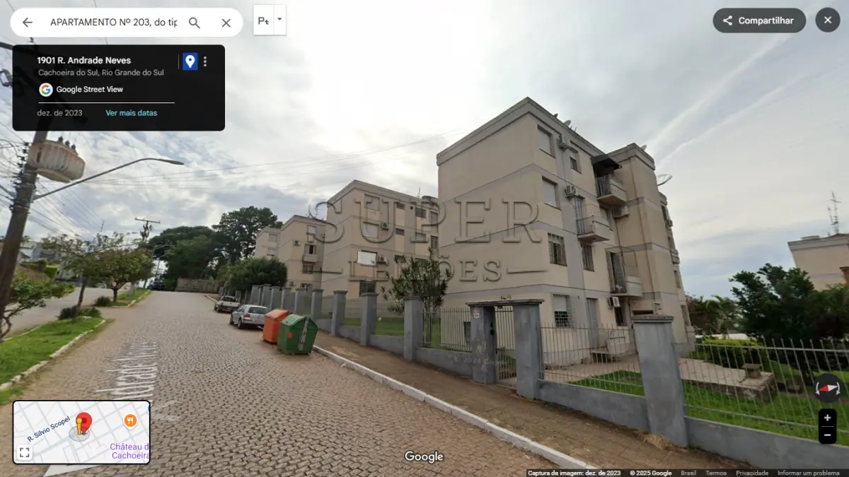LOTE 002 - APARTAMENTO Nº 203, 2] Pavimento, Bloco A-2,  Rua  Andrade Neves 1855, Cachoeira do Sul/RS