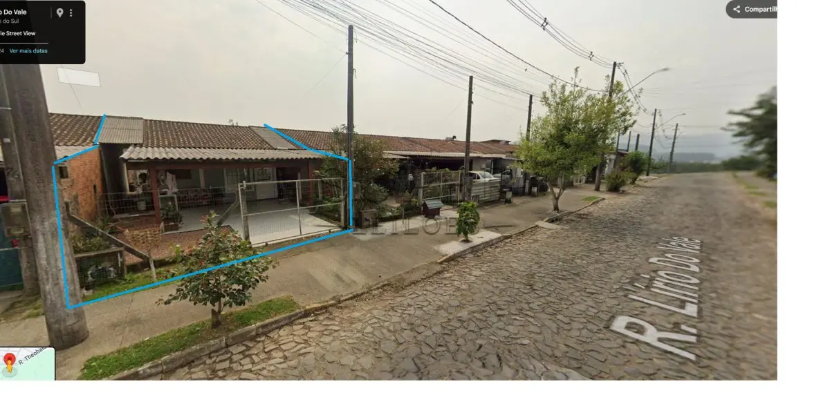 LOTE 002 - Imóvel Lote 49 com área de 130m² situado na Rua Lírio do Vale, nº 70, bairro Invernada, na cidade de Igrejinha/RS