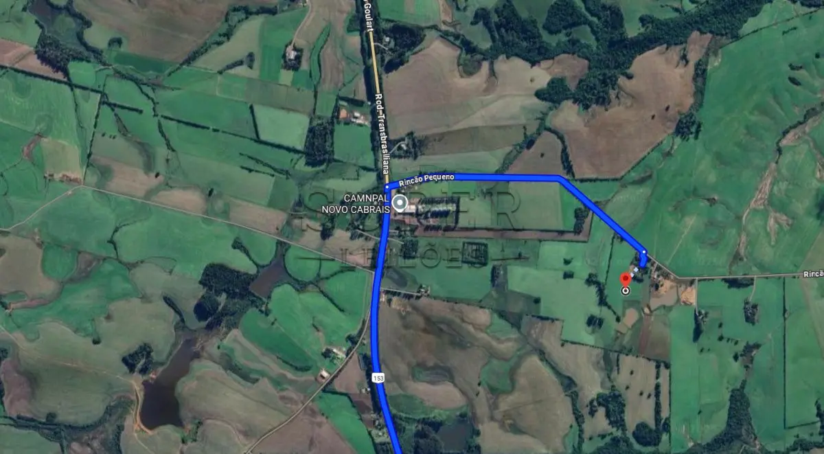 LOTE 015 - UMA FRAÇÃO DE 5,2972 hectares, Sanga Funda,  Novo Cabrais/RS