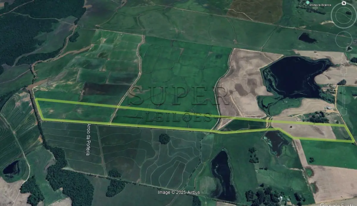 LOTE 001 - Uma fração de 31ha9440m² lugar denominado Rincão da Cria, Barro Vermelho, Cachoeira do Sul/RS
