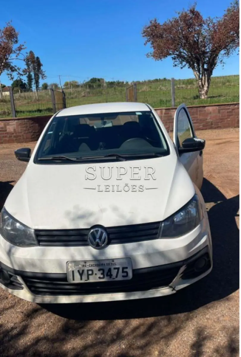LOTE 006 - NOVO GOL TL MBV, placa IYP3475, BRANCO, ano/modelo 2018