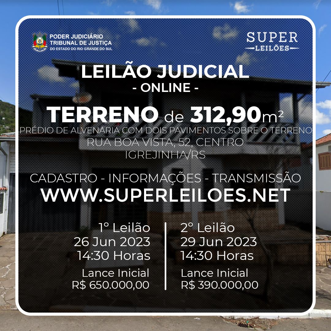 PRÉDIO COMERCIAL,  ANTIGO CRI DE IGREJINHA/RS E APARTAMENTOS
