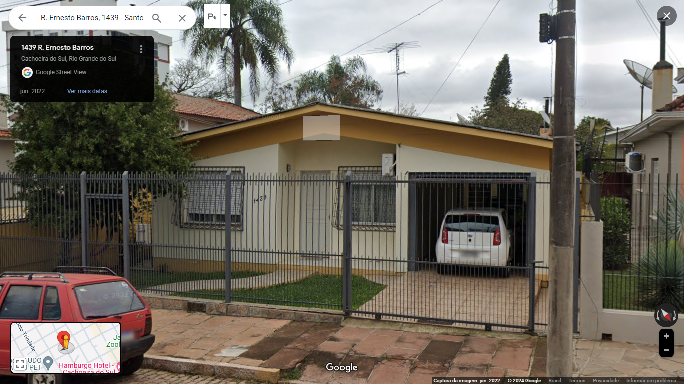 CASA DE ALVENARIA DE 106,38M²EM CACHOEIRA DO SUL/RS E VW UP MODELO 2015, PLACA IVM6253